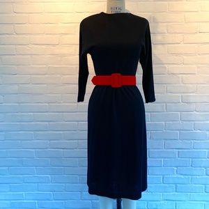 Vintage Jackie Bernard for Eklektic Black Dress